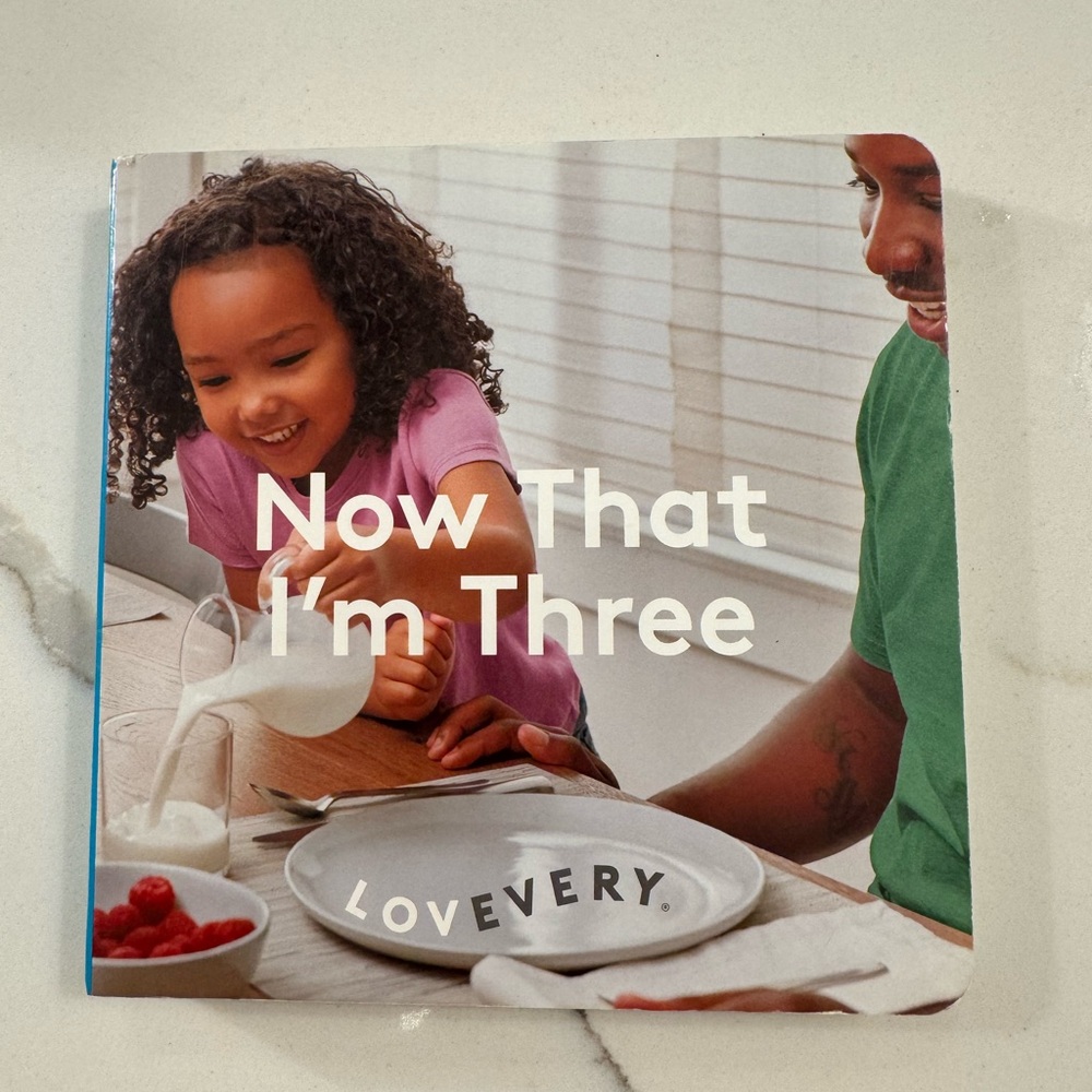 Lovevery Book - Now That I'm Three